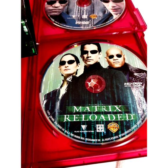 The Complete Matrix Trilogy 3 DVDS (HD-DVD, 3-Disc Set) - Picture 6 of 12